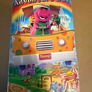 Barneys Adventure Bus VHS Kids‎ Vintage